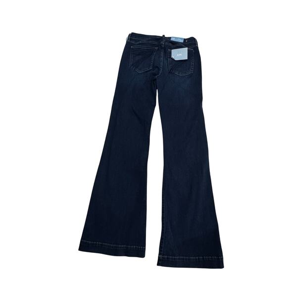 7 For All Mankind Women's Bootcut B(Air) Jeans In Rinsed Indigo Size 28 NWT - Picture 7 of 12